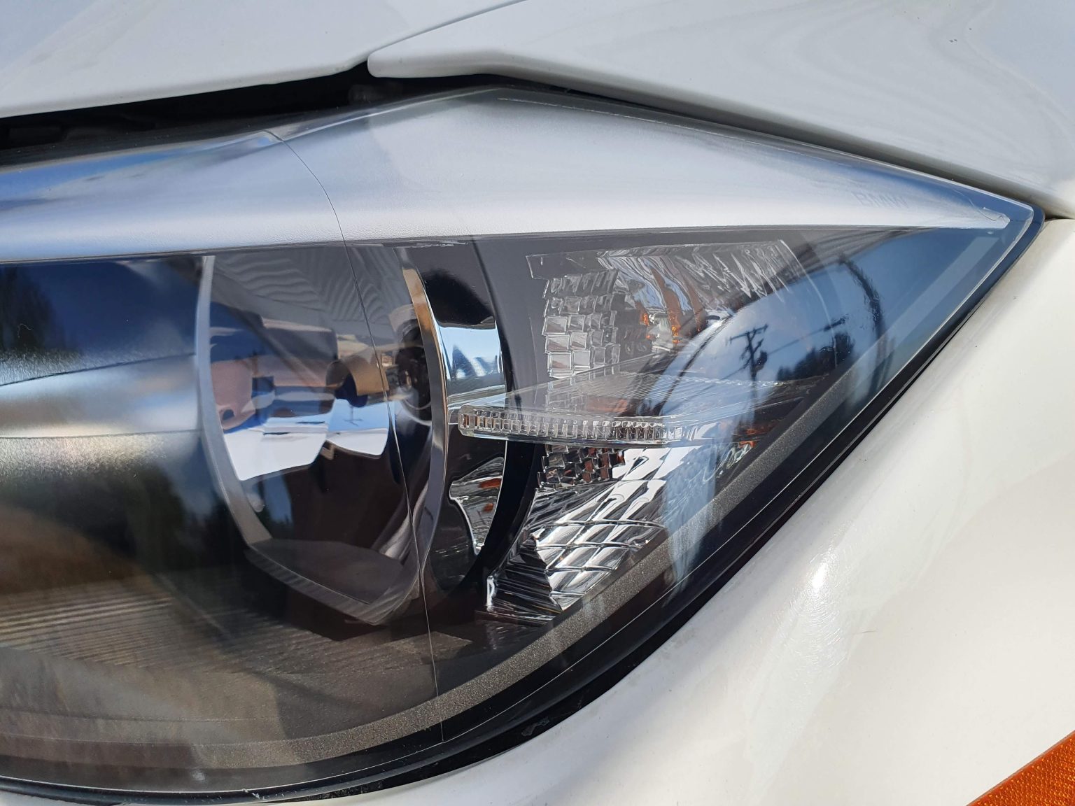 Brand New Porsche Headlights Installed One